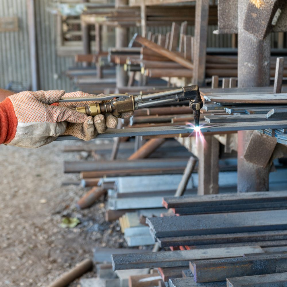 metals and galvanized frames welding