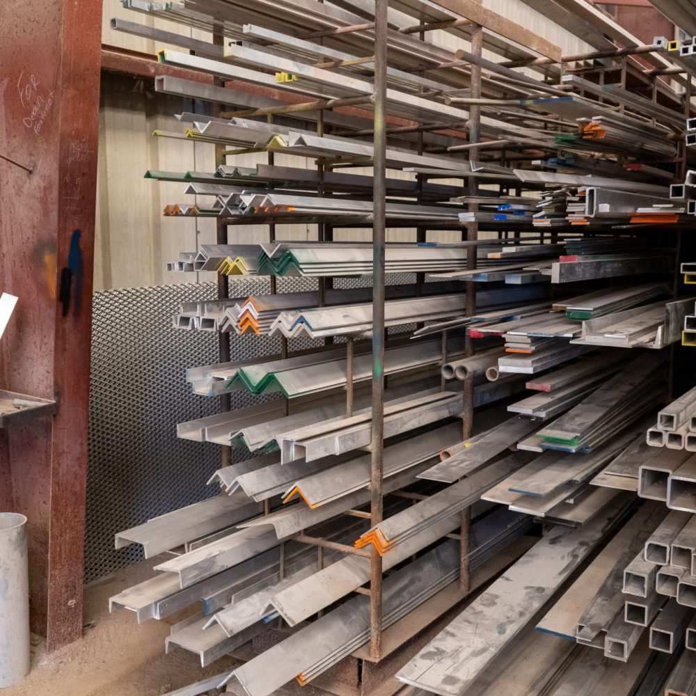 metals and galvanized frames