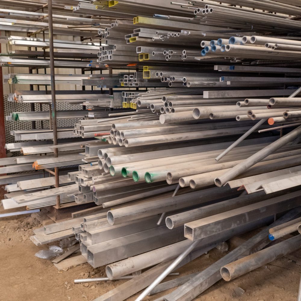 metal pipes